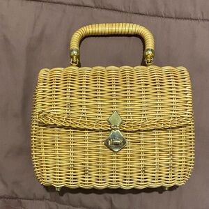 Lesco Lona wicker bag for women - vintage